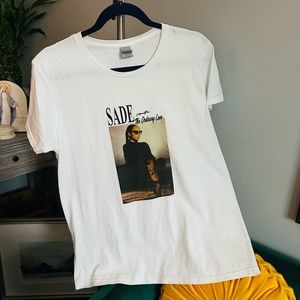 Sade Graphic T Shirt Women's Size M